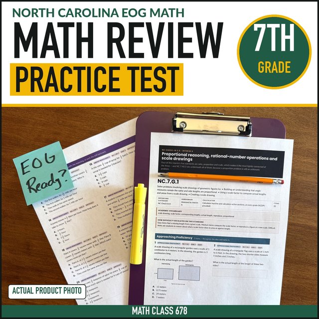Cover of the Grade 7 Full-Year Practice
