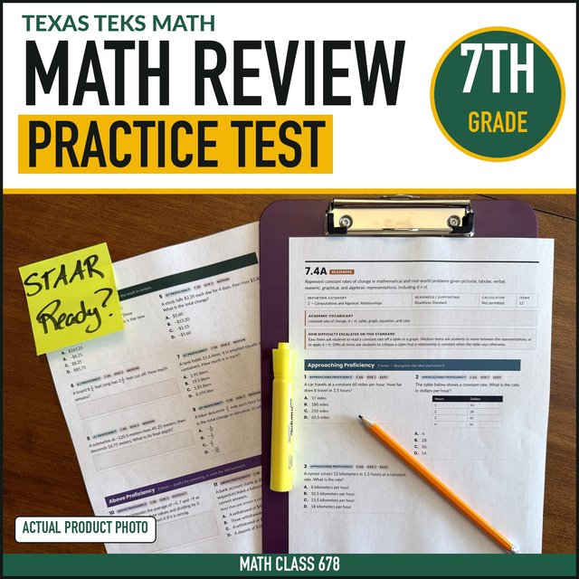 Cover of the Grade 7 Full-Year Practice